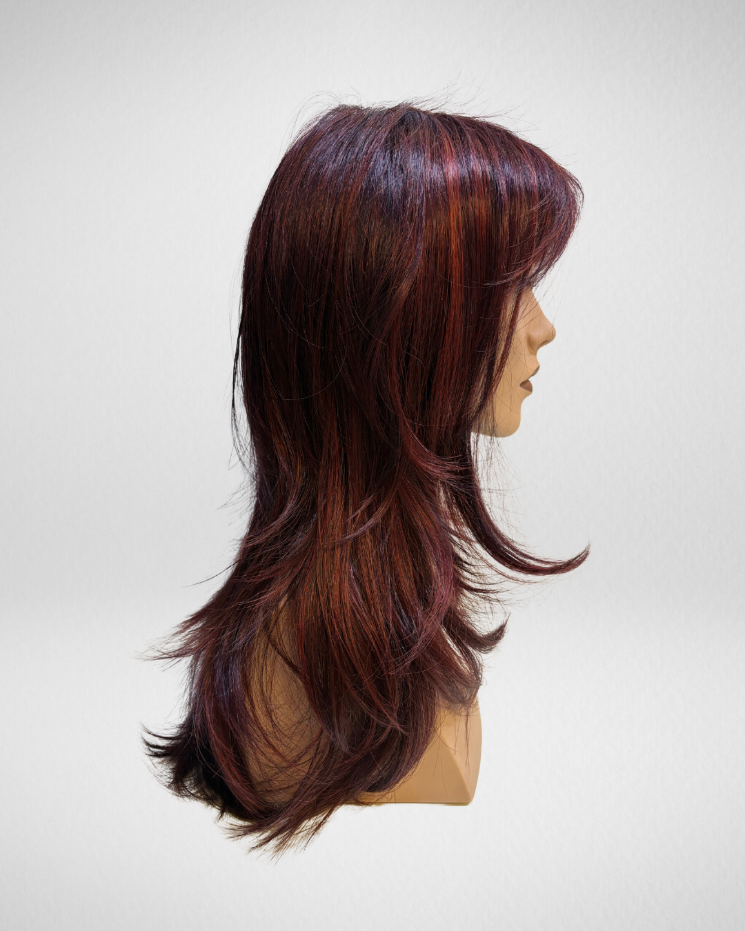 Maria Long Aubergine Red
